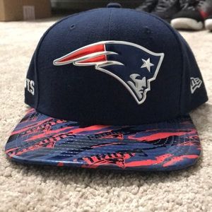 New England Patriots metallic SnapBack